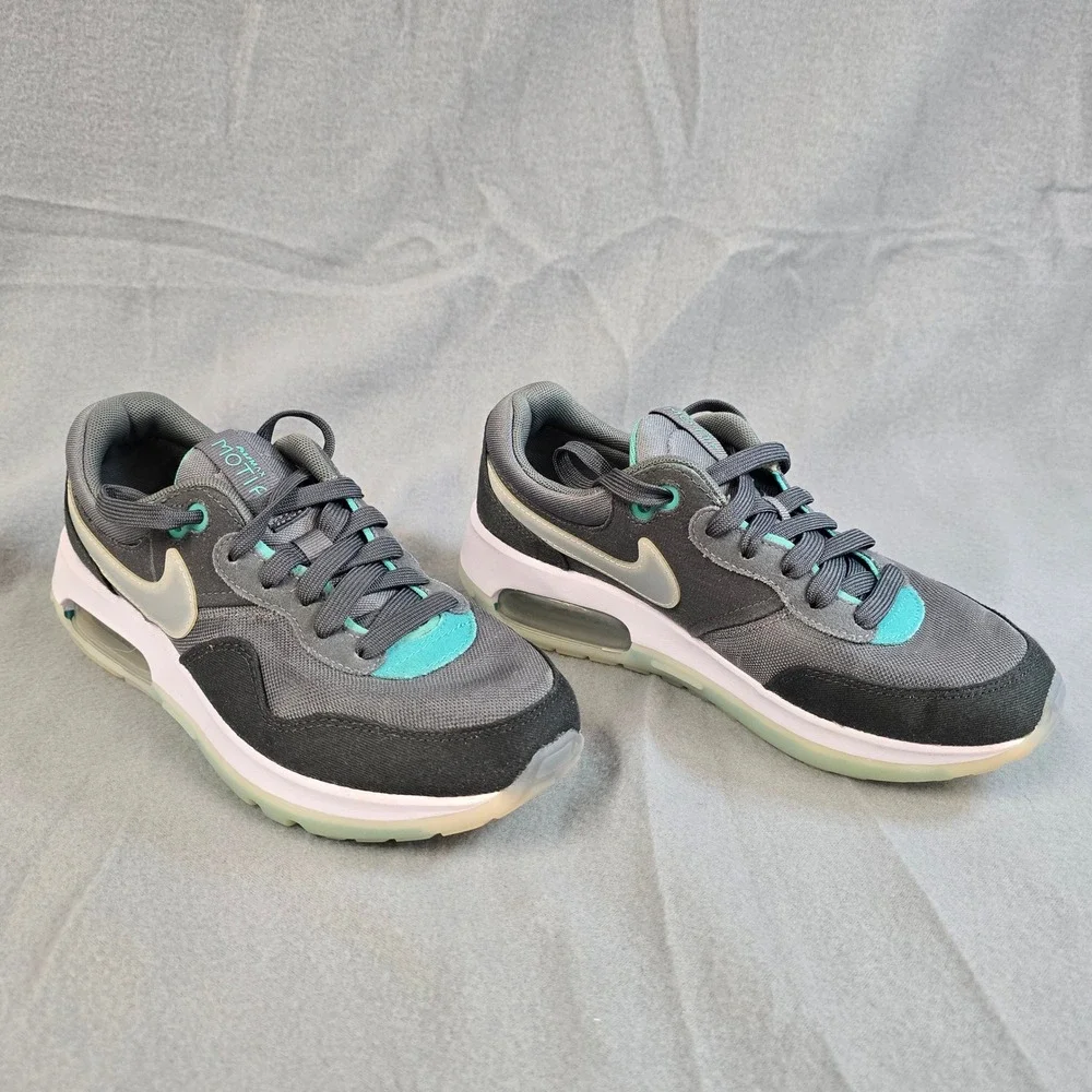 Nike Air Max Motif‎ Kids Anthracite Washed Teal DH9388-002 Size 4Y